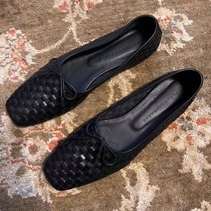 Freda Salvador Jada Woven Ballet Flats